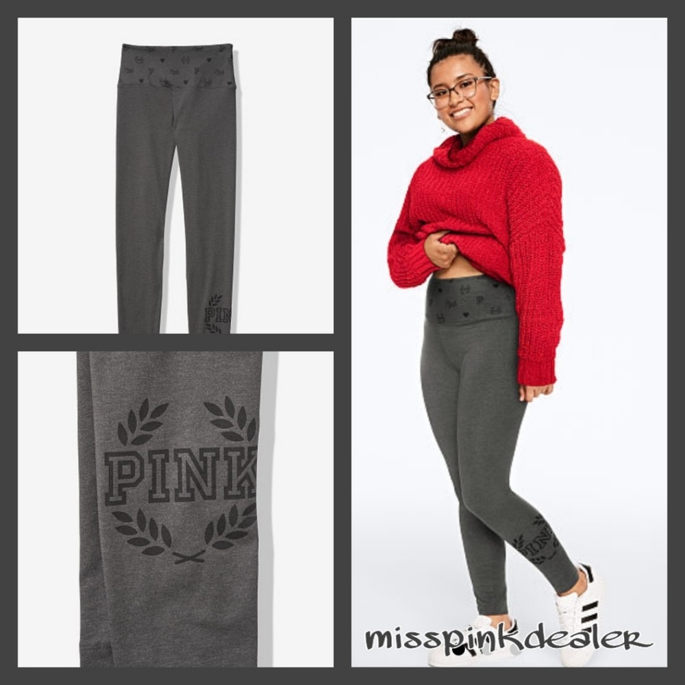 VS PINK High Waist Full Length Leggings